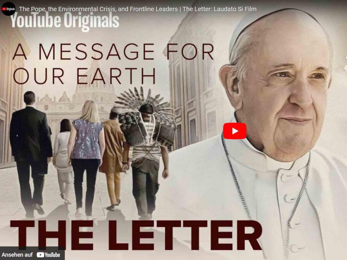 „The Letter. Ein Brief für unsere Welt“ (Grafik: YouTube)