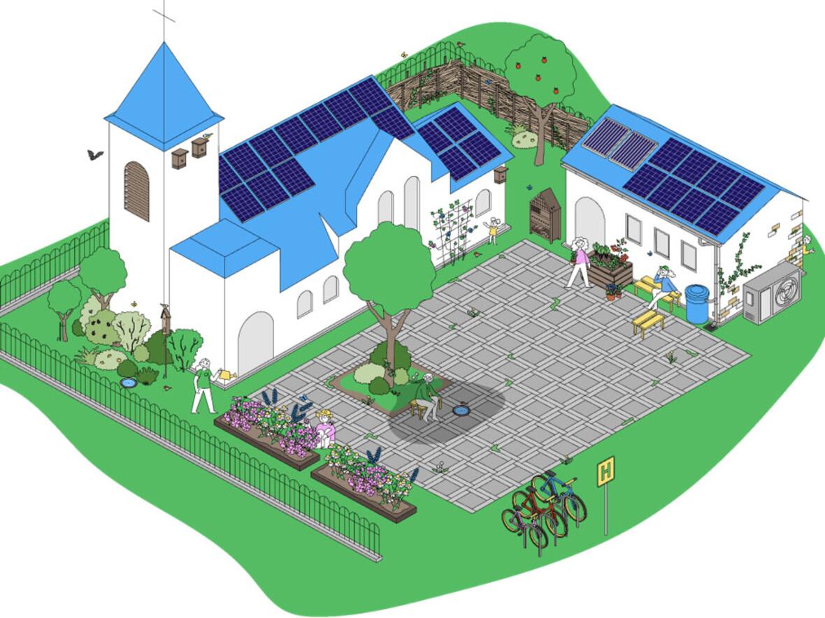 Worum es geht: eine angemessene Beleuchtung (Grafik: Erzbistum Köln)