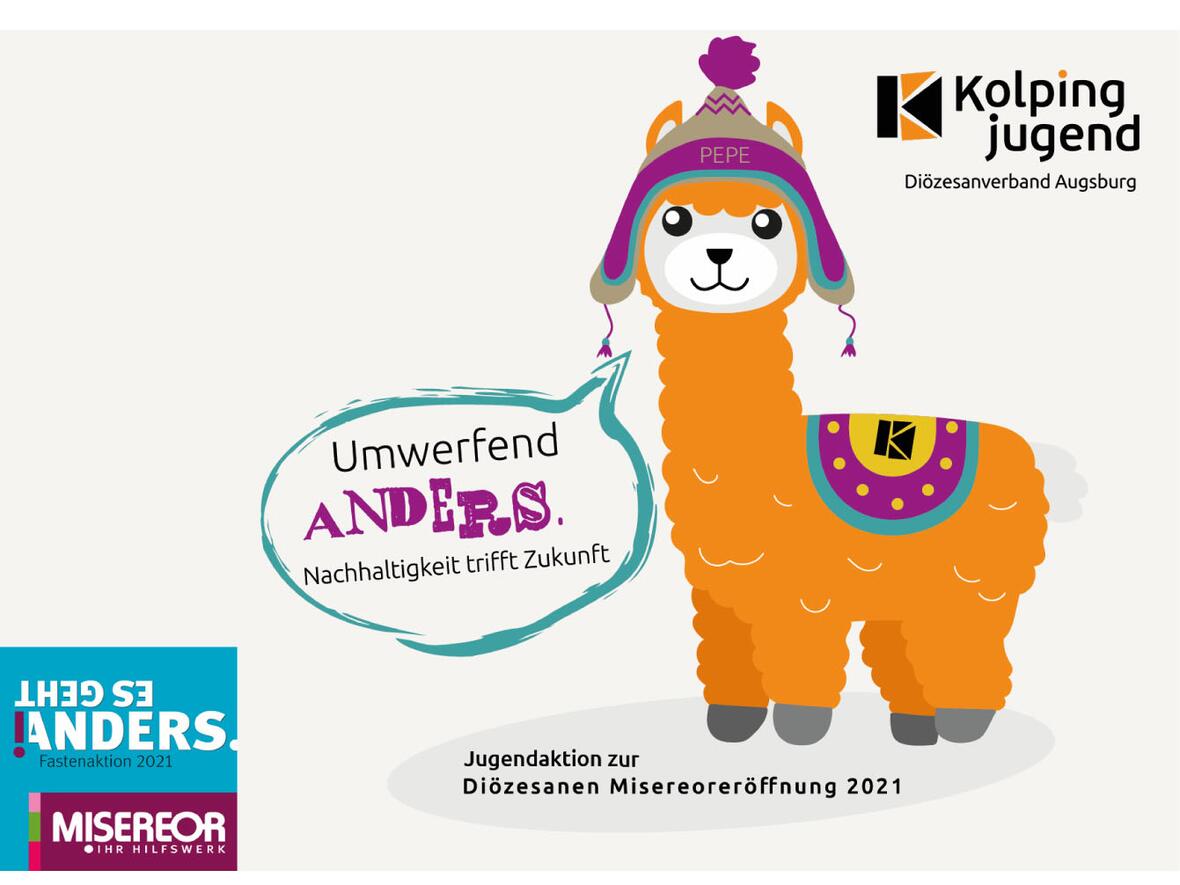 "Umwerfend ANDERS. Nachhaltigkeit trifft Zukunft“ (Foto: Kolpingjugend)