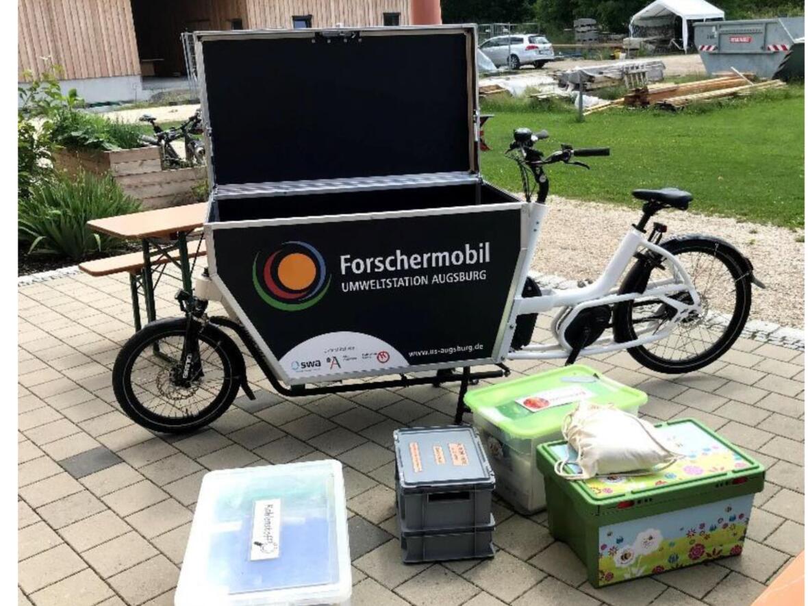 Das Forschermobil bringt Kindern und Jugendlichen Umweltbildung näher. (Foto: Youfarm Augsburg)