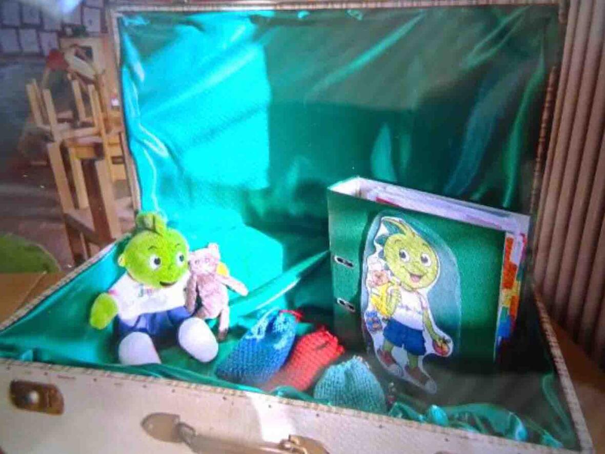 Bei diesem Spiel geht es um den Umgang mit Wasser und Lebensmitteln (Foto: Kita St. Albert)