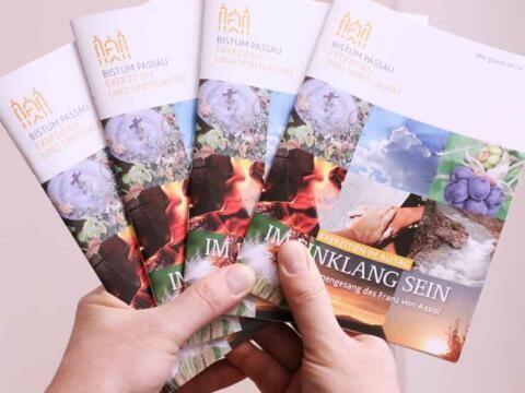 Die Exerzitien werden wöchentlich auf die Homepage gestellt. So kann jeder mitmachen (Foto: Bistum Passau)