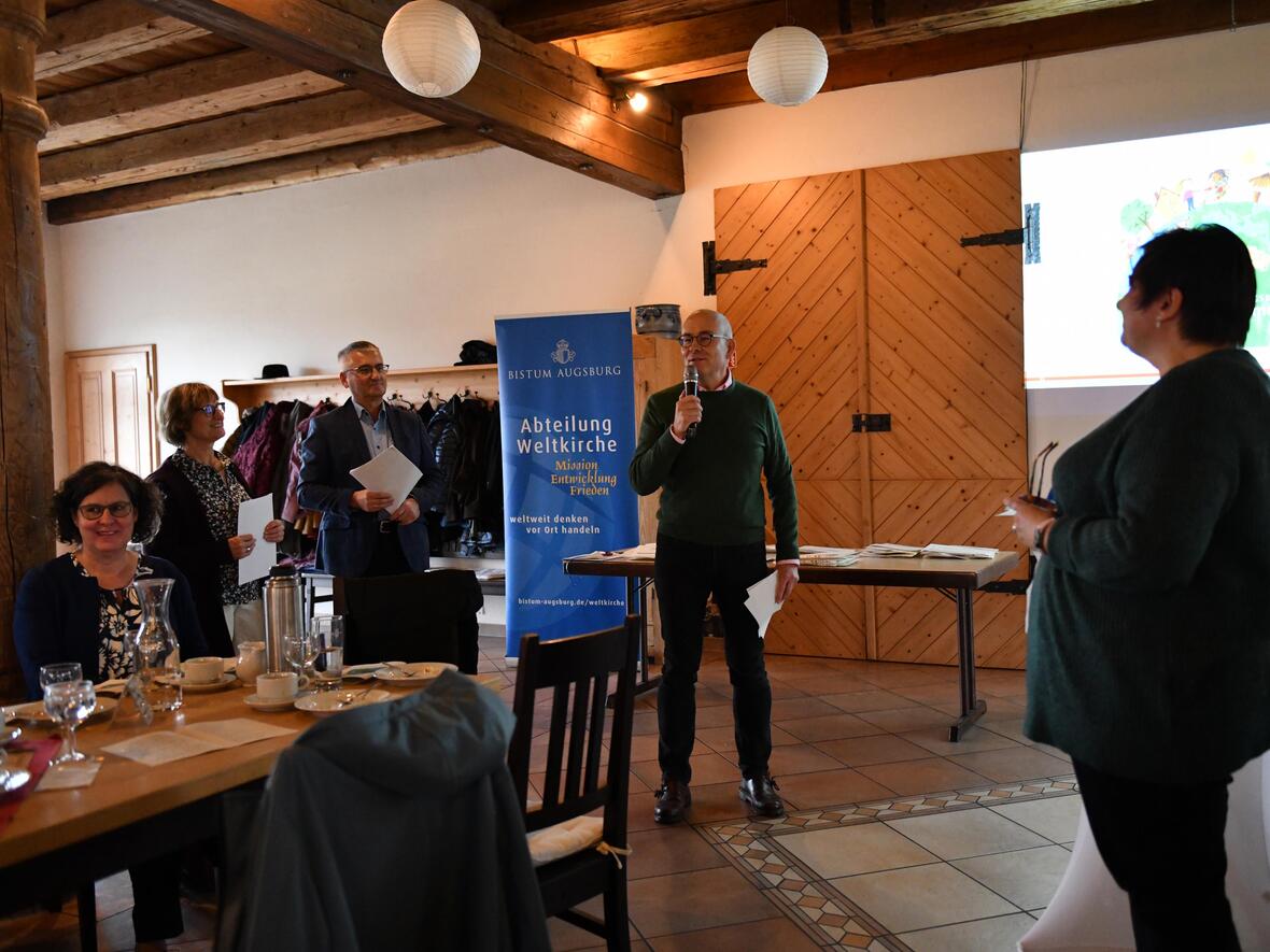 Alle Projekte wurden nach und nach einzeln vorgestellt (Foto: Maria Rösch / pba)