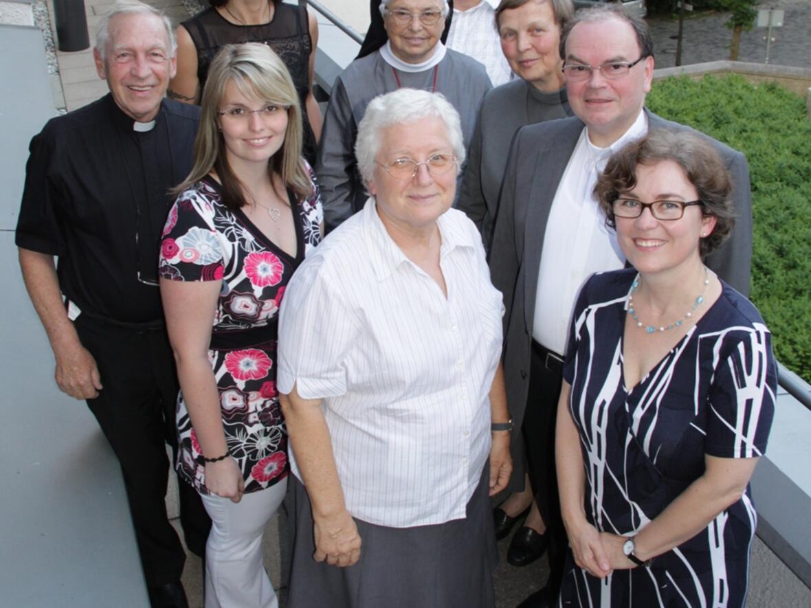 Die Missionare beim diesjährigen Treffen mit dem Weltkirchereferat