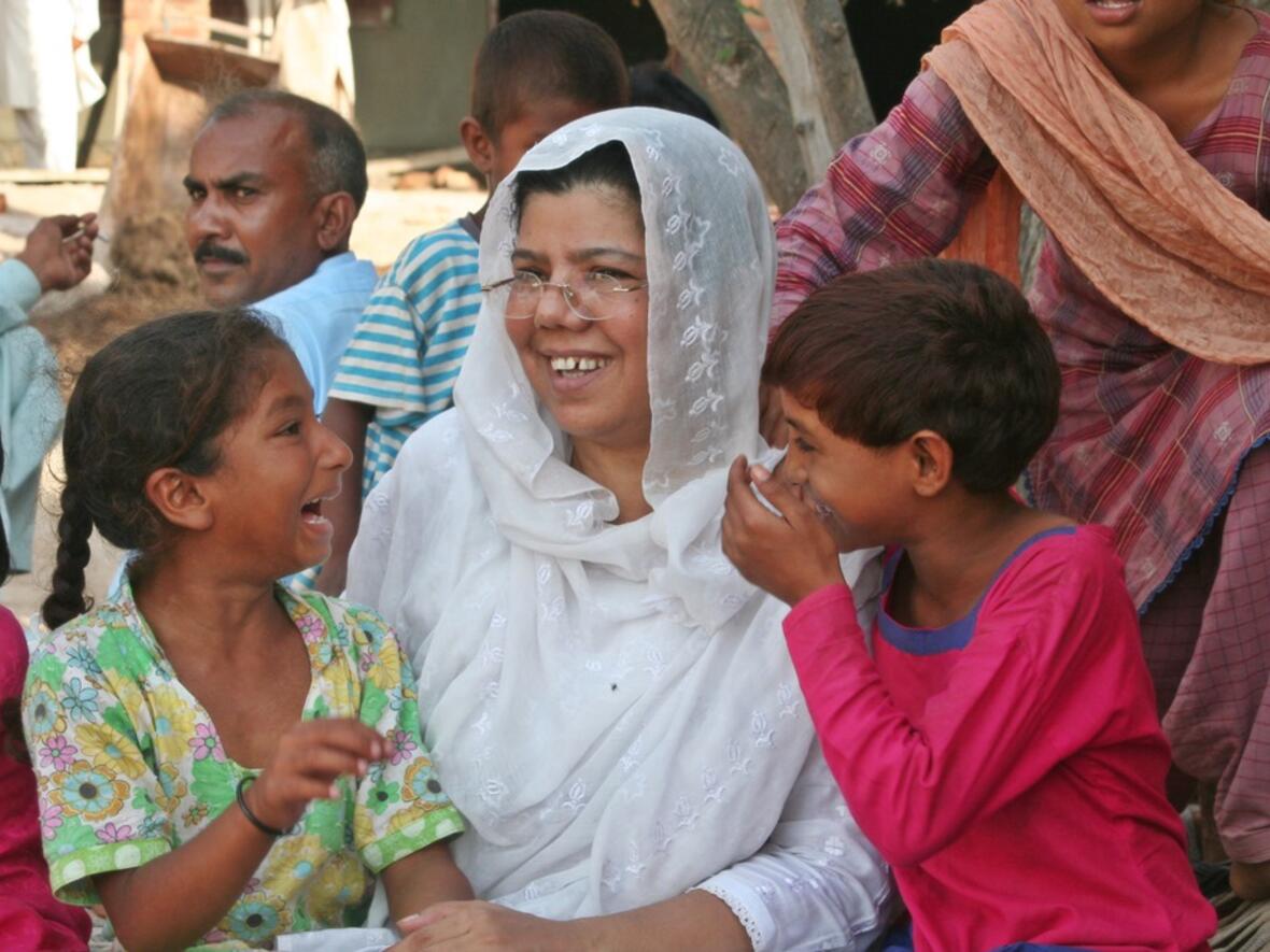 Sabina Rifat aus Pakistan als WMS-Gast 2014