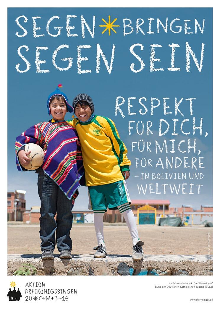 Plakat Sternsingeraktion 2016