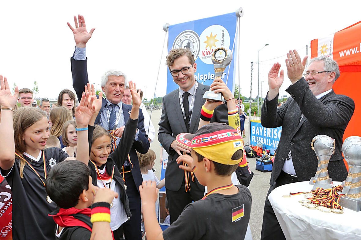 Bei der Preisverleihung