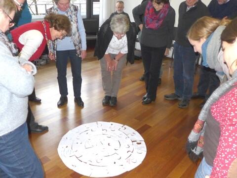 Vorstellungen von "gutem Leben" auf dem fertigen Puzzle