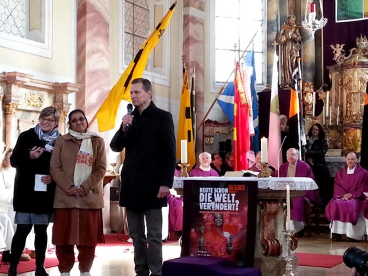 Schwester Dorothy Fernandes aus Patna in Indien berichtet von ihrem Projekt für die Armen ihrer Stadt