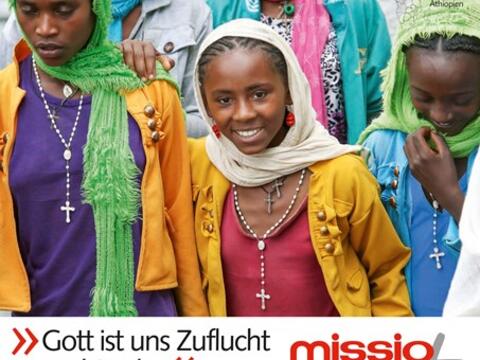 Plakat zum Weltmissionssonntag 2018