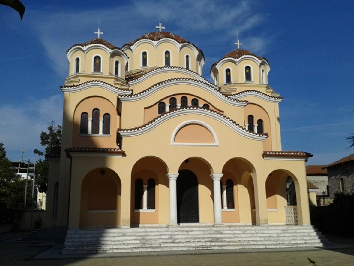 Die orthodoxe Kathedrale in Shkodra