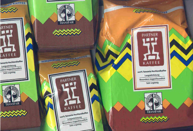 Partnerkaffee der aktion hoffnung und der KAB Augsburg