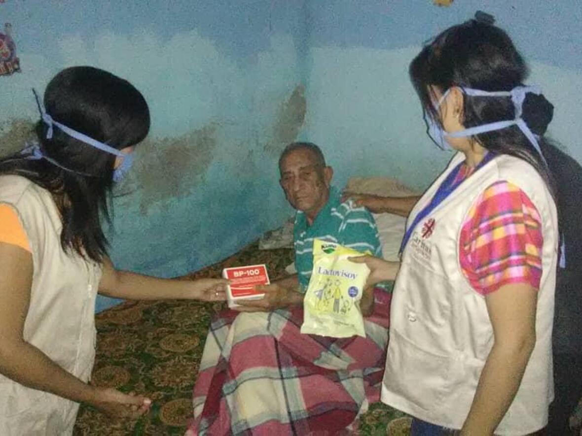 Venezuela, Caritasgruppen helfen den Menschen zuhause