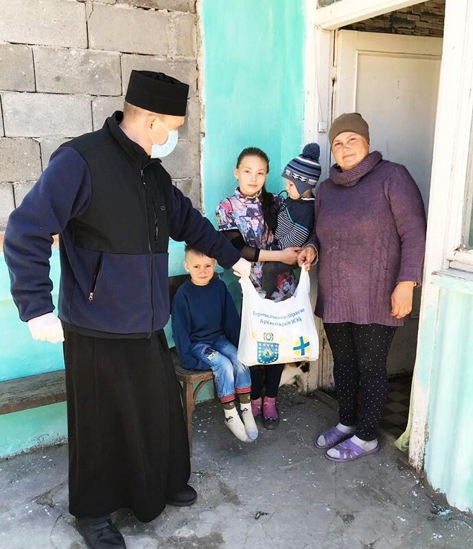 Die Diözese Ternopil in der Ukraine hilft