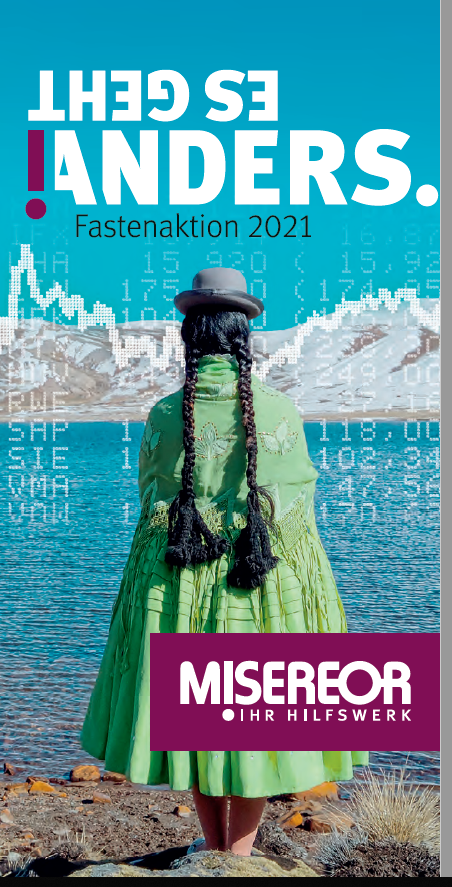 Plakatvorlage für die Misereor-Fastenaktion 2021