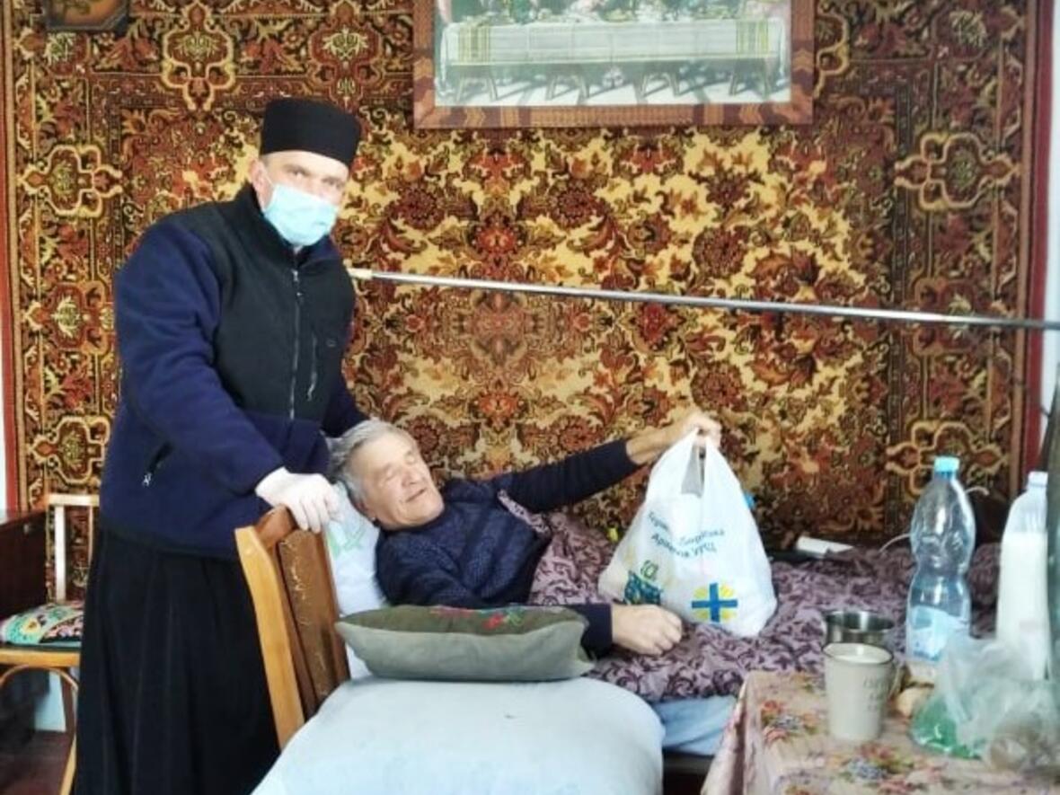 Sehr schwer von der Pandemie betroffen wurde auch die Ukraine.