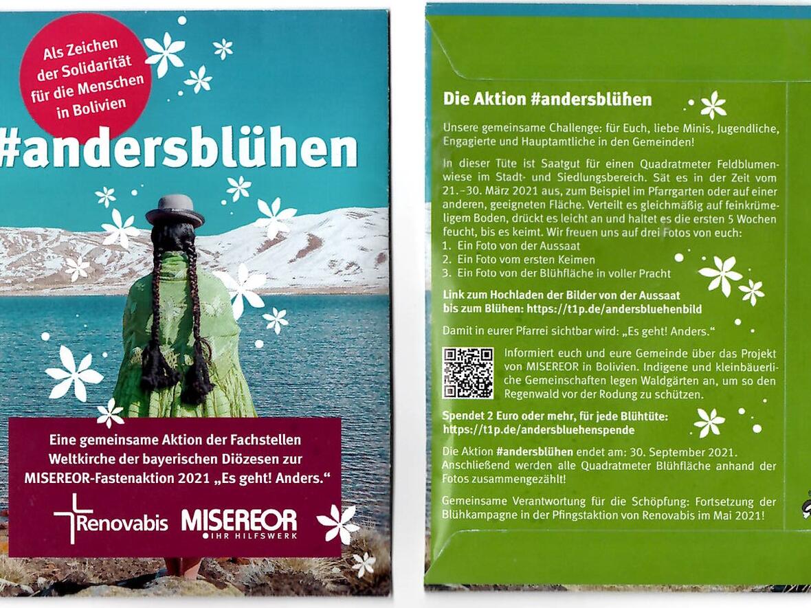 #andersblühen - Samentütchen