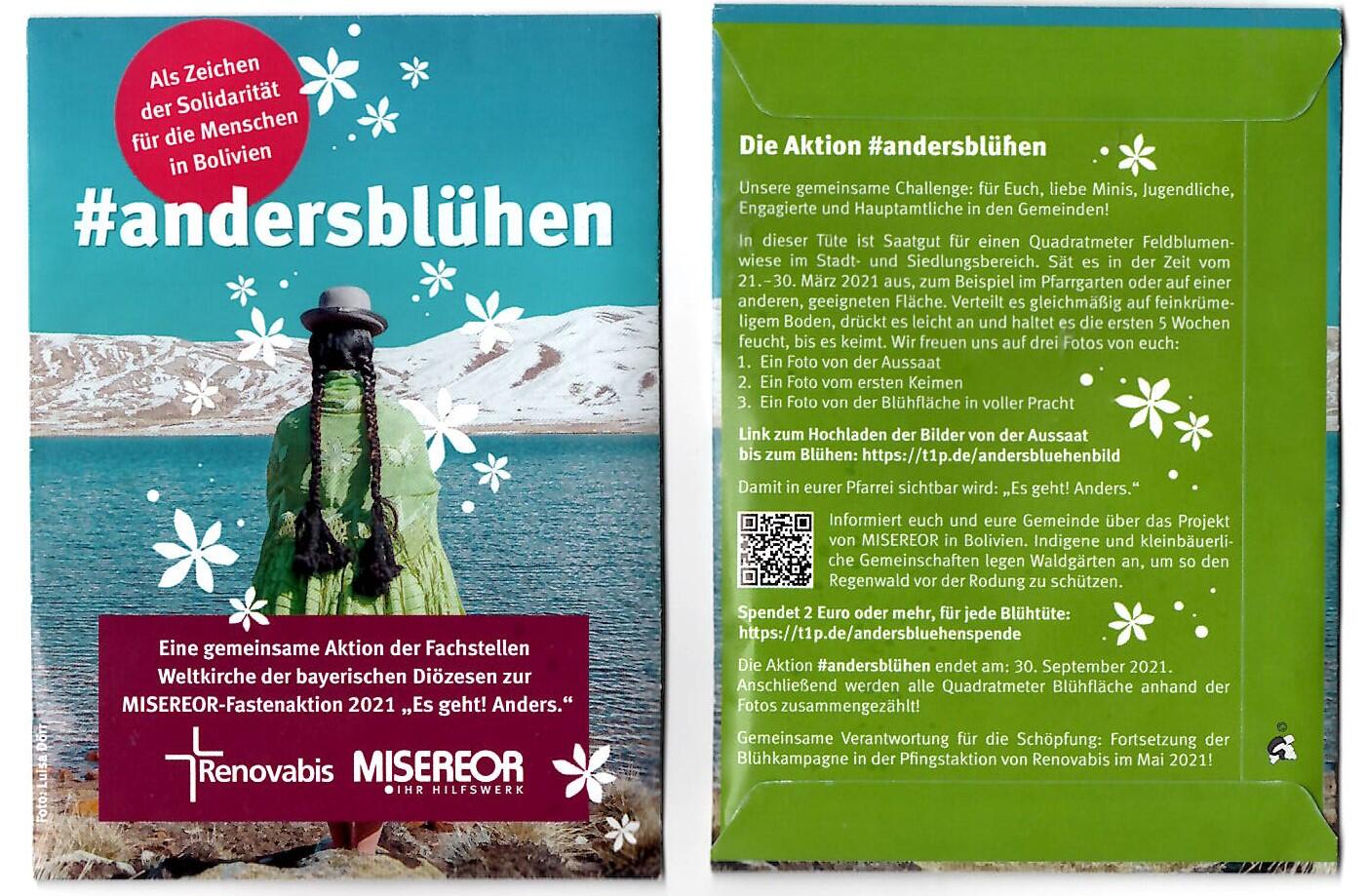 #andersblühen - Samentütchen