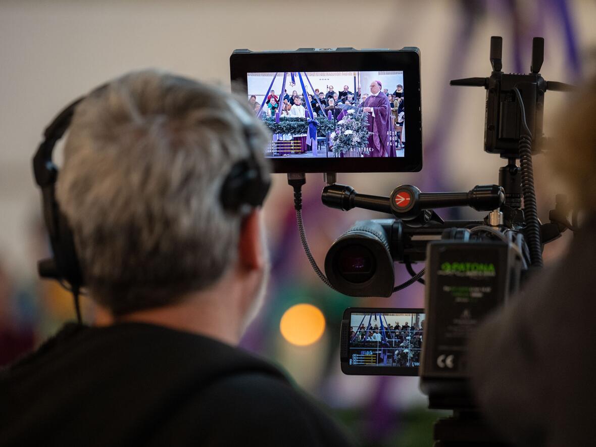 Der Gottesdienst wurde live auf Domradio.de übertragen.