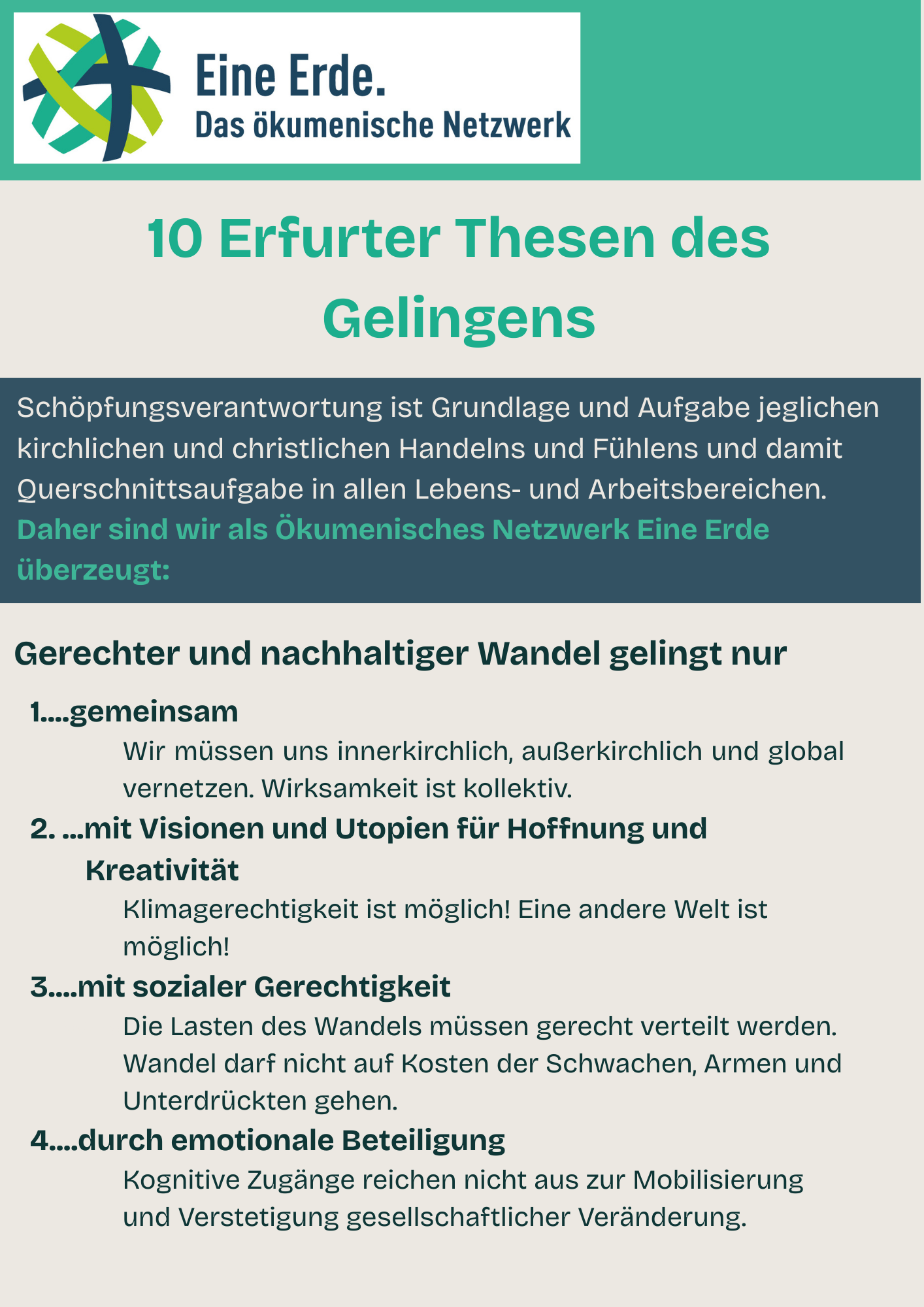 Erfurter Thesen 1