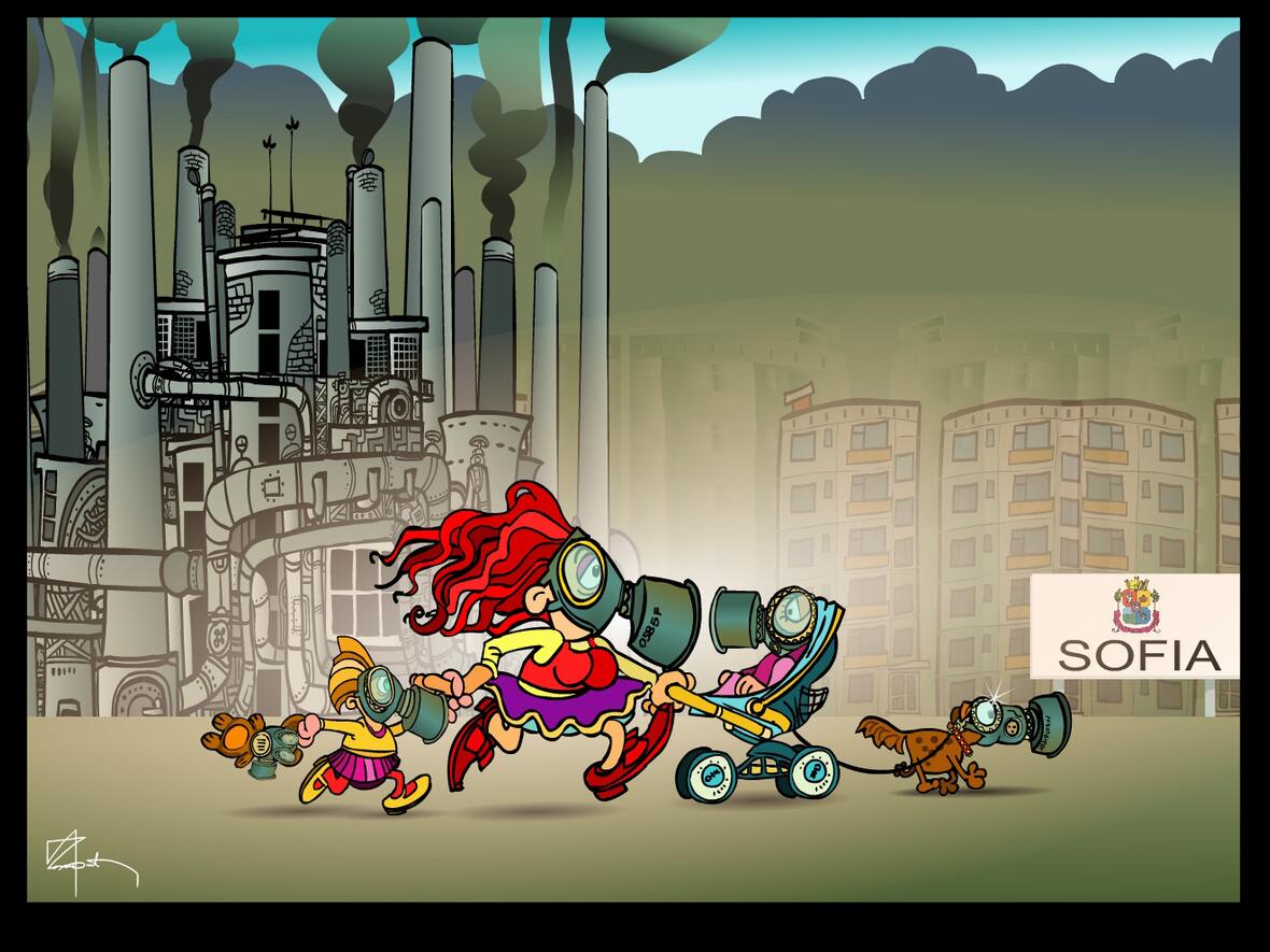 Karikatur von Alexander Zahariev aus Bulgarien