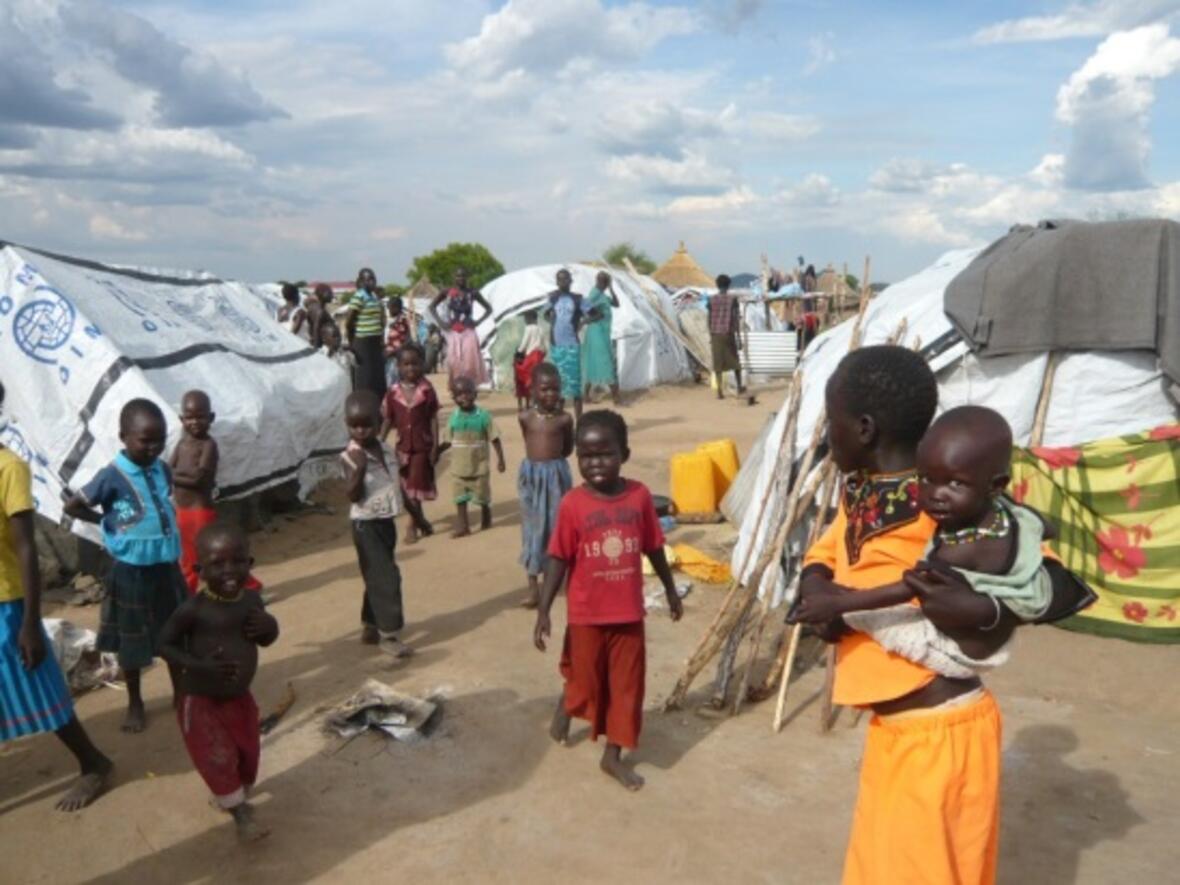 Foto: Flüchtlingslager in Juba, Salesianer Don Boscos