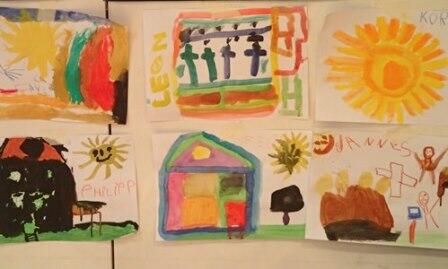 Gottesbilder - gemalt von Kindern