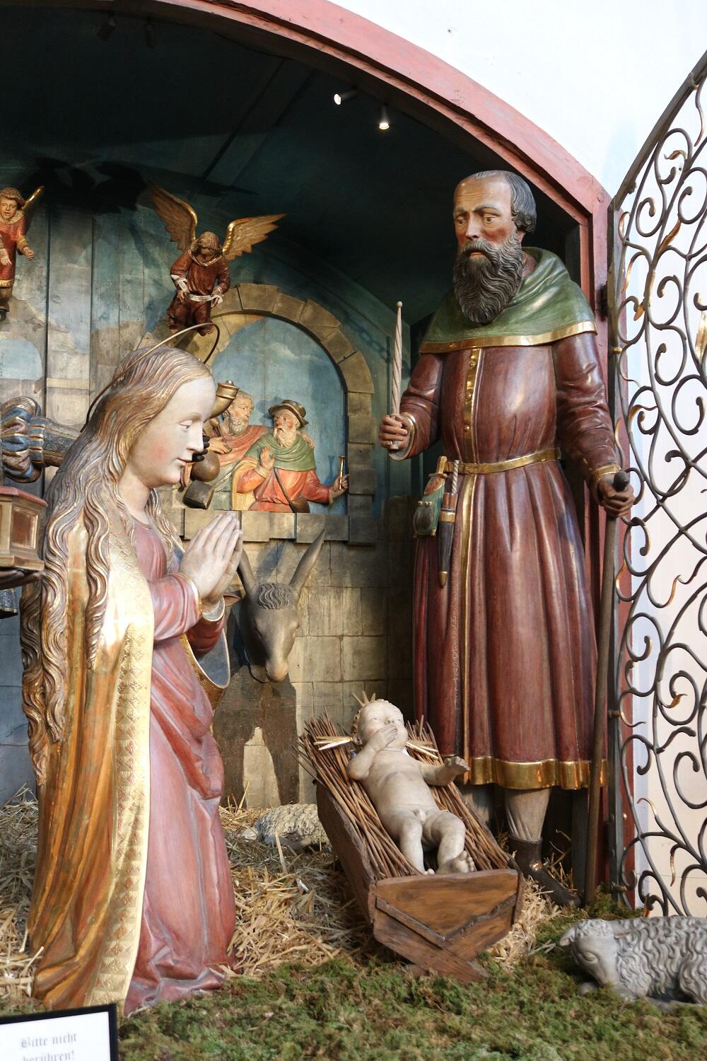 Die Heilige Familie (Augsburger Domkrippe). Foto: Dr. Peter C. Düren