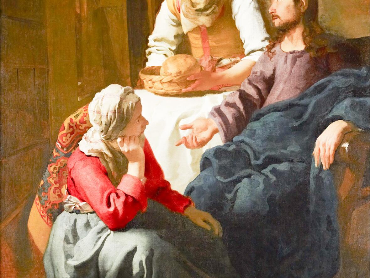 Christus bei Maria und Marta (Jan Vermeer)