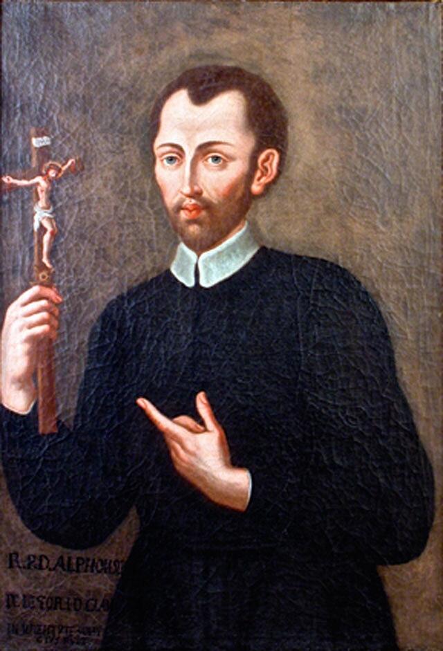 Portrait Liguoris im Kloster Nocera