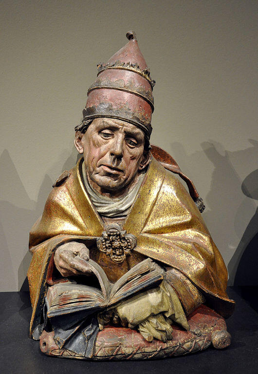 Hans Bilger, Gregorbüste, 1489–1496, Liebieghaus, Frankfurt