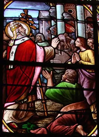 Bleiglasfenster der Kirche Saint-Cornély, Carnac