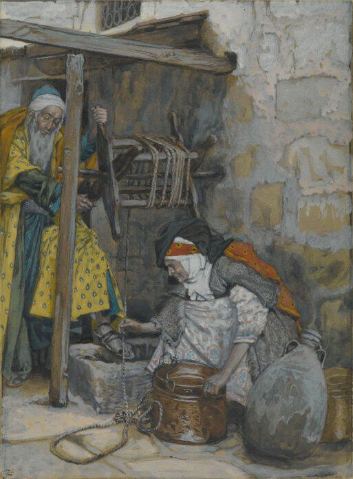 James Tissot, Zacharias und Elisabeth, um 1890, Brooklyn Museum, New York