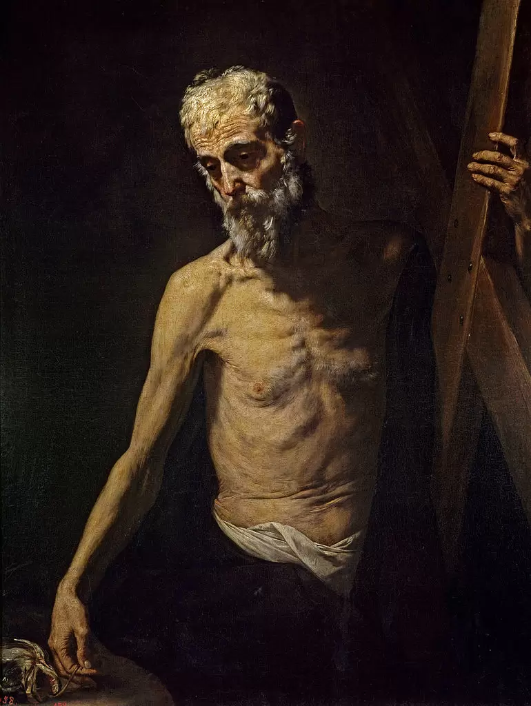 Jusepe de Ribera, Der hl. Apostel Andreas, um 1631, Museo del Prado, Madrid