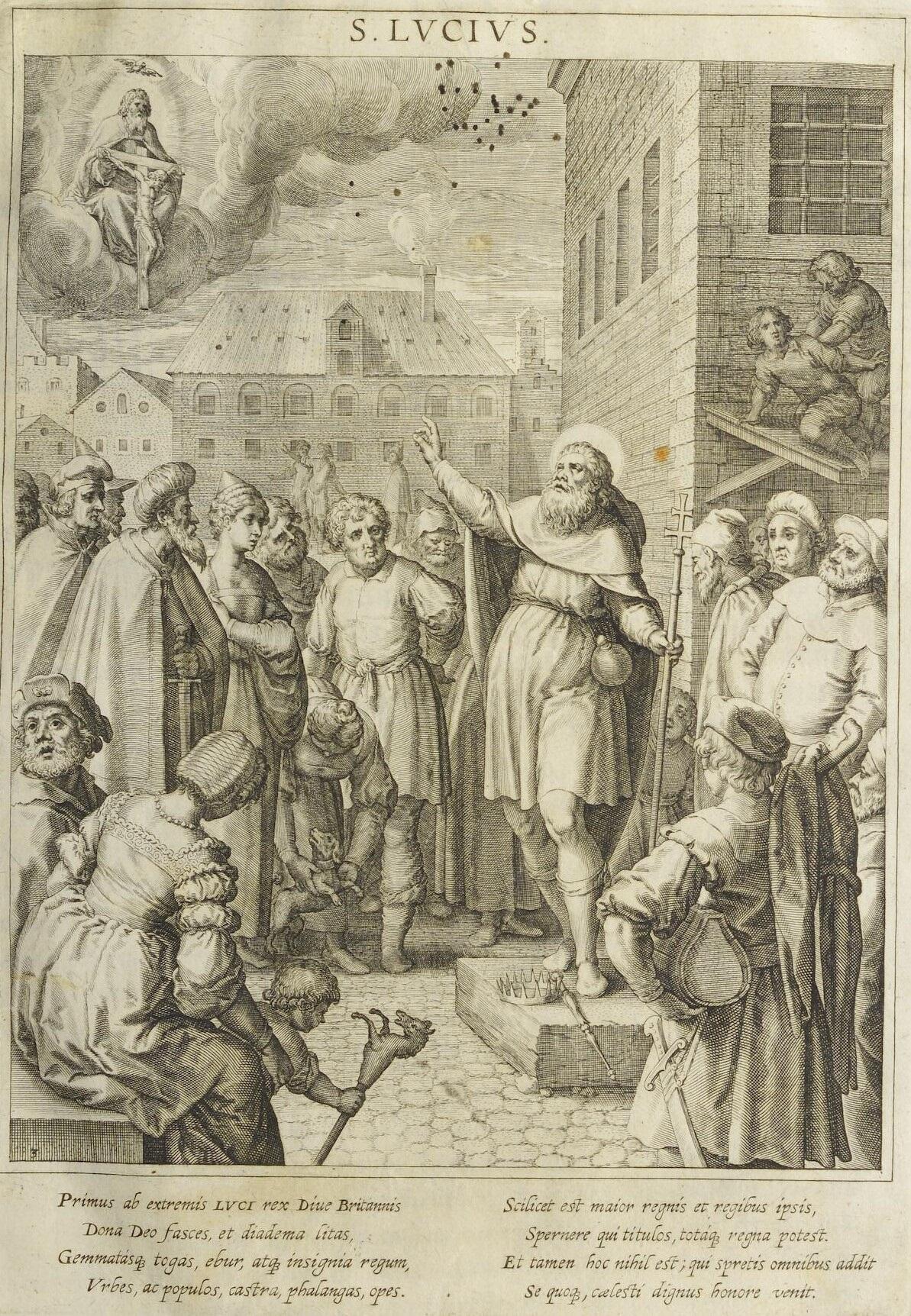 Kupferstich von Raphael Sadeler, aus: Matthäus Rader SJ, Bavaria Sancta, 1615