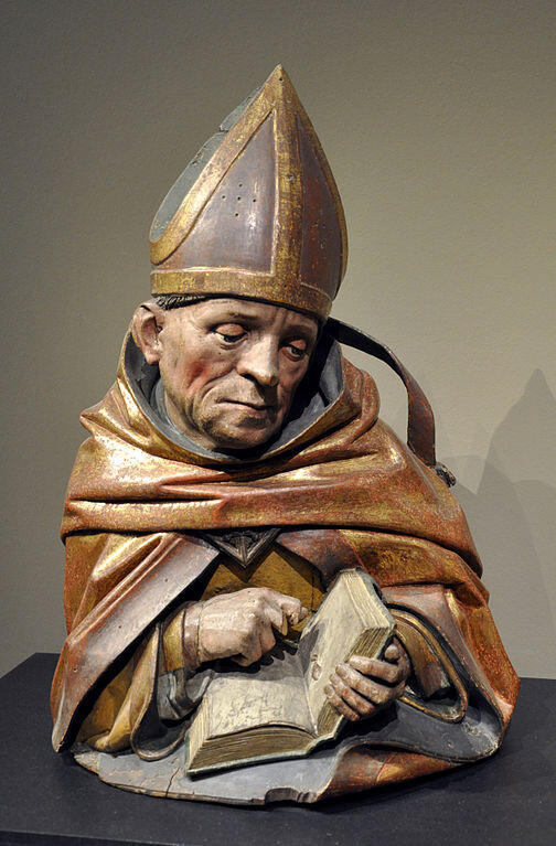 Hans Bilger, Ambrosiusbüste, 1489–1496, Liebieghaus, Frankfurt