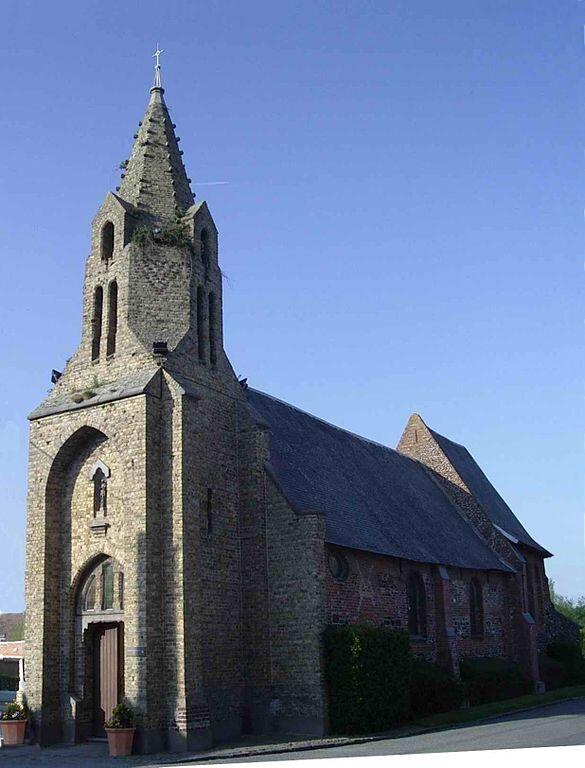 Dreimägdeleinskapelle Notre-Dame de Grâce in Caëstre. Foto: Codepem (CC BY-SA 3.0)