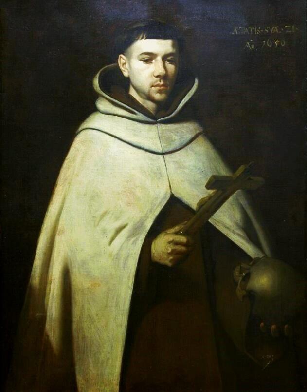 Francisco de Zurbarán, Der heilige Johannes vom Kreuz, 1656, Muzeum Archidiecezjalne w Katowicach
