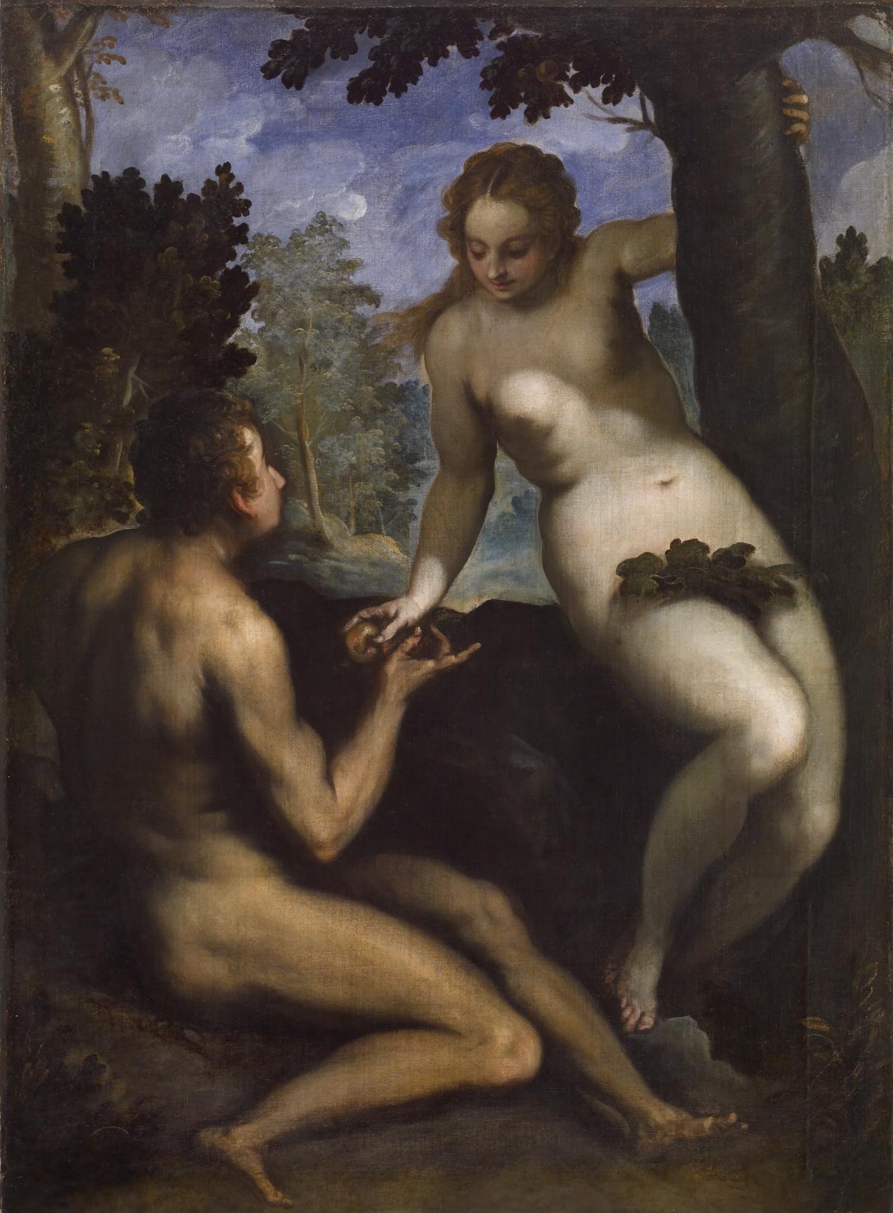Pietro Mera, Der Sündenfall, um 1600, Walters Art Museum, Baltimore