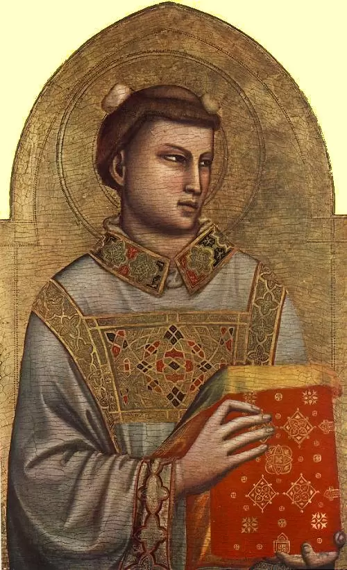 Giotto di Bondone, Stephanus, 1320–25, Museo Horne, Florenz
