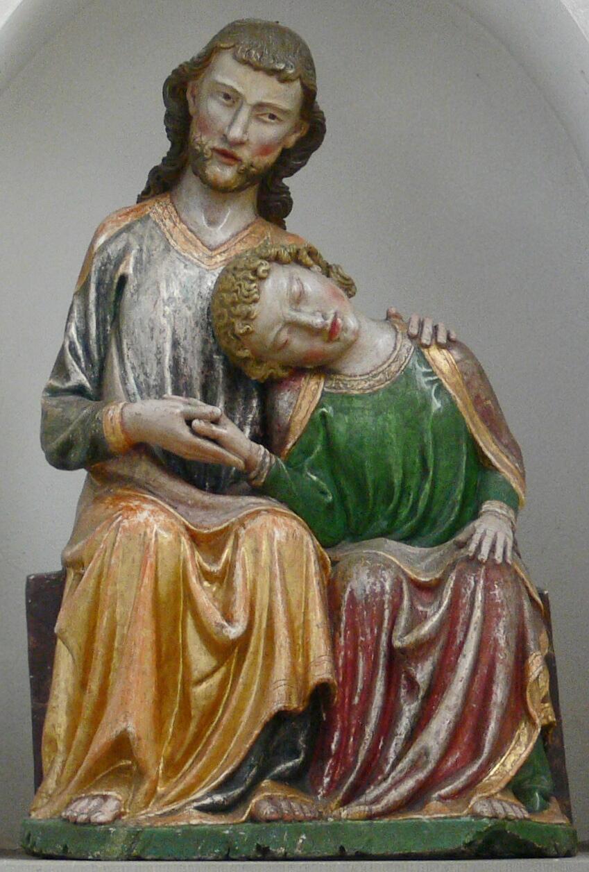Johannesminne, um 1310, Klosterkirche Heiligkreuztal