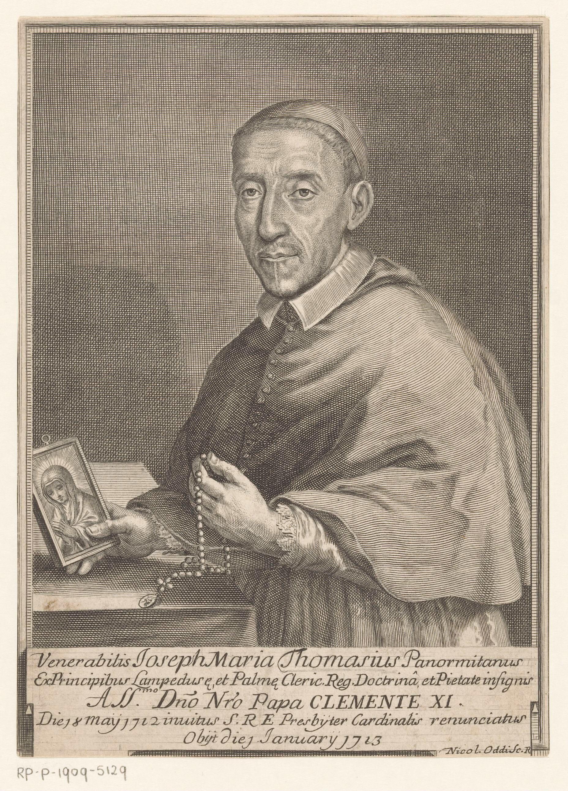 Kupferstich von Nicola Oddi, vor 1717, Rijksmuseum Amsterdam
