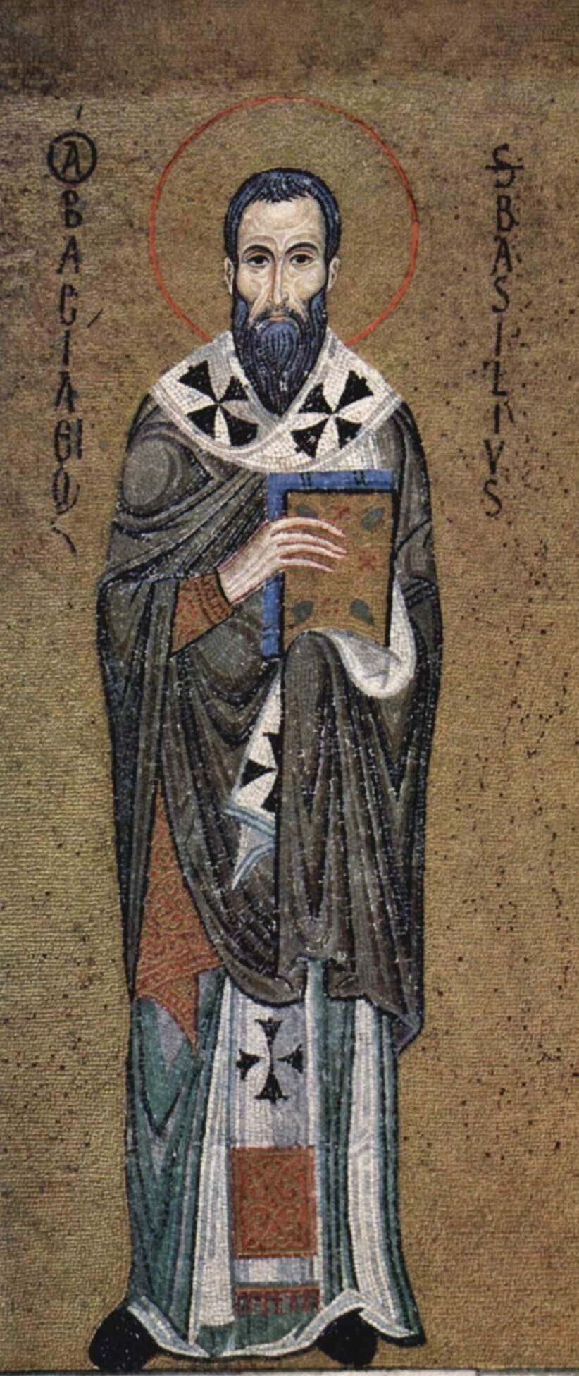 Mosaik in der Cappella Palatina im Normannenpalast von Palermo, 13. Jahrhundert