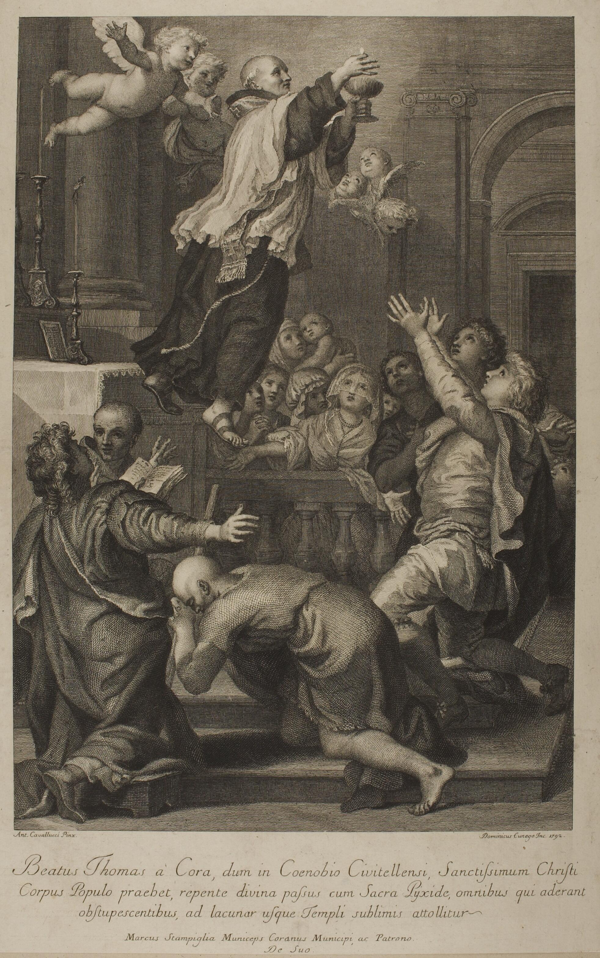 Kupferstich von Domenico Cunego nach Antonio Cavallucci, 1792, Thorvaldsens Museum, Kopenhagen