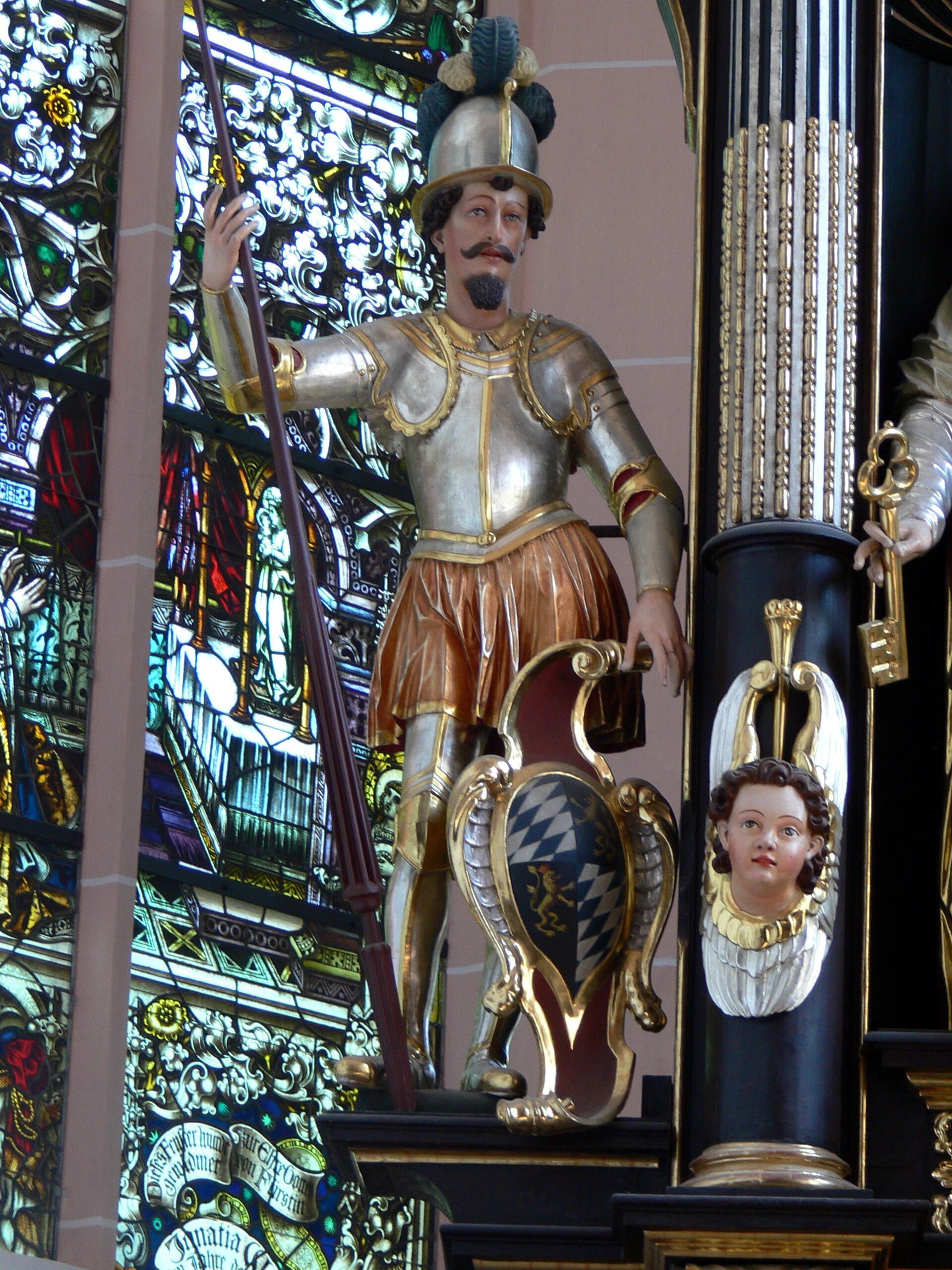 Herzog Odilo, Pfarrkirche St. Michael, Mondsee (1626). Foto: Wolfgang Sauber (CC BY-SA 3.0)
