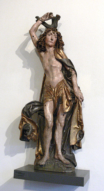 Tilman Riemenschneider, Der hl. Sebastian, um 1490, Bayerisches Nationalmuseum, München