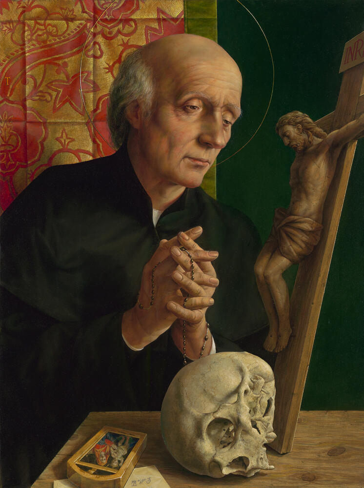 Michael Triegel, Der hl. Vinzenz Pallotti, 2014. Mit freundlicher Genehmigung des Provinzialats der Pallottiner, Friedberg