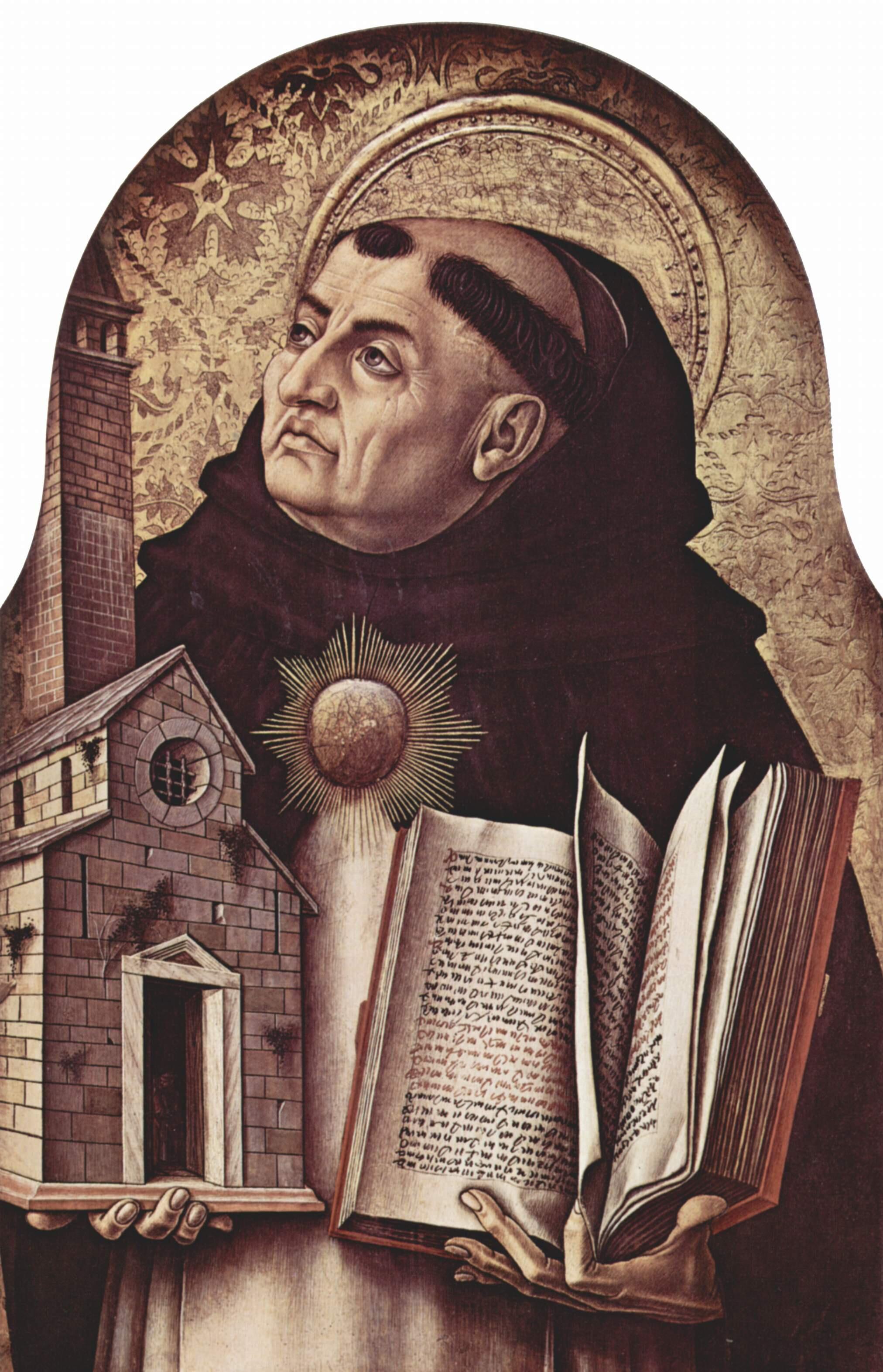 Carlo Crivelli, Der hl. Thomas von Aquin, 1476, National Gallery, London