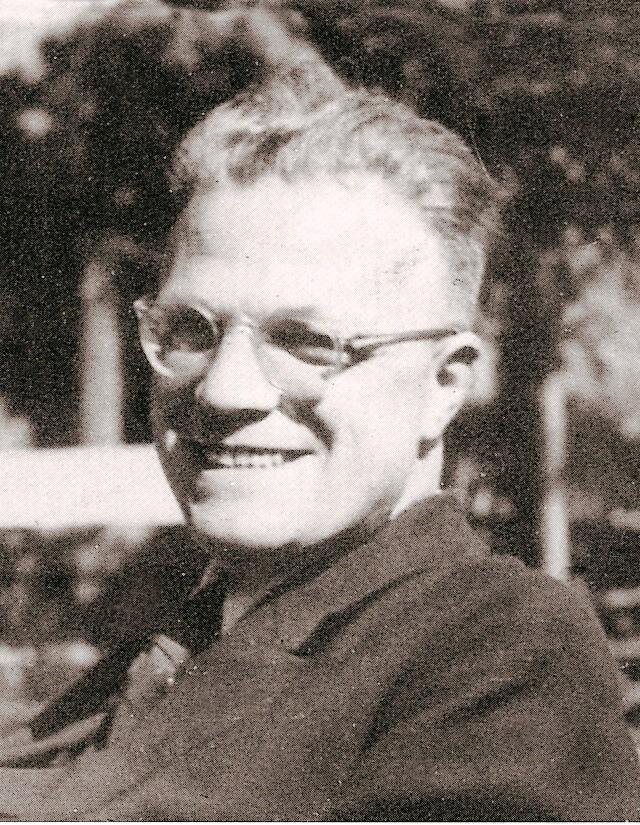 Alfred Delp um 1940, aus: Vera Schauber, Hanns M. Schindler, Bildlexikon der Heiligen, 1999. Mit freundlicher Genehmigung der Autoren