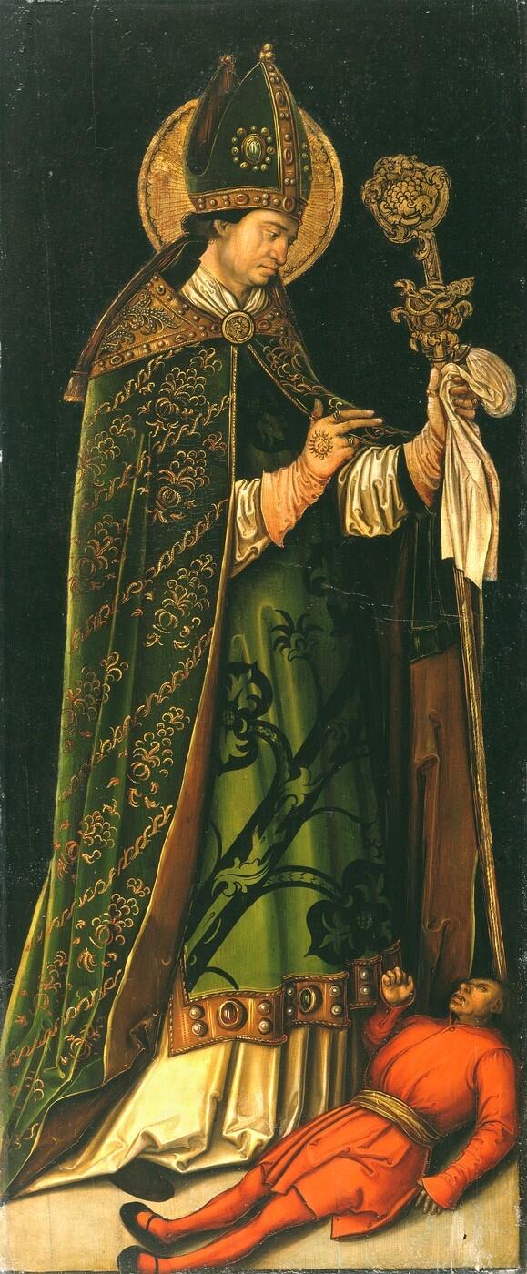 Leonhard Beck, Der hl. Valentin, um 1510, Gemäldesammlung Veste Coburg